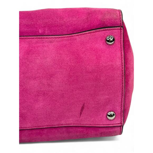 Prada Vintage Scamosciato Suede Twin Pocket Saffiano Tote Bag - Picture 12 of 16